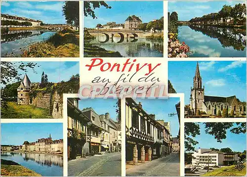 Cartes postales moderne Pontivy au fil du Blavet