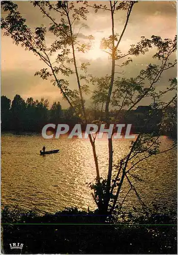 Cartes postales moderne Contre Jour sur la vallee de la Dordogne