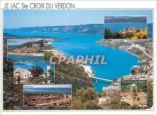 Cartes postales moderne Le Lac Ste Croix du Verdon