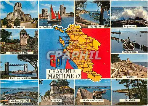 Cartes postales moderne Charente Maritime