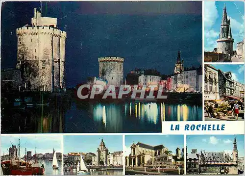 Cartes postales moderne La Rochelle Charente Maritime Panorama surl la Ville