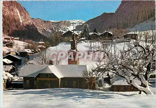 Cartes postales moderne Morzine Hte Savoie L'Eglise de Morzine Les Hauts Forts