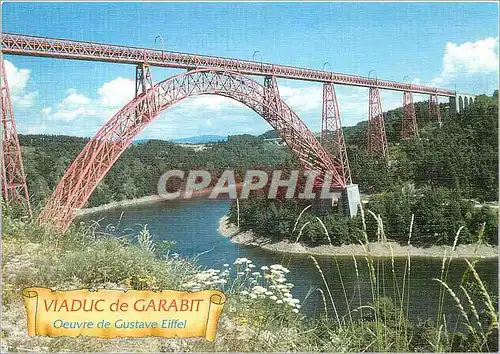 Cartes postales moderne Viaduc de Garabit Oeuvre de Gustave Eiffel