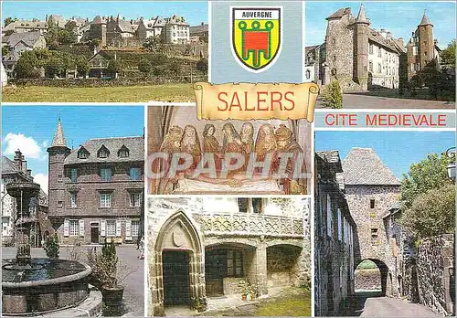 Cartes postales moderne Salers Cite Medievale