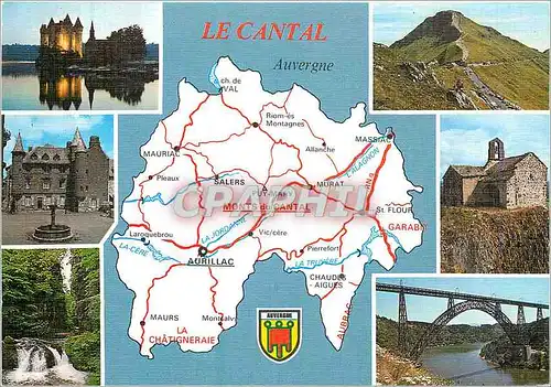 Cartes postales moderne Le Cantal Auvergne