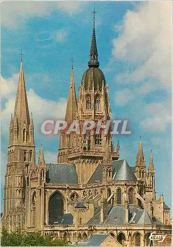 Cartes postales moderne Bayeux Calvados La Cathedrale Notre Dame