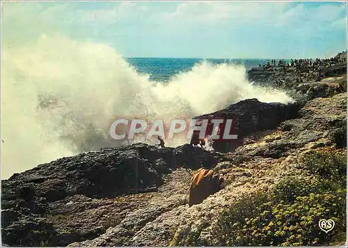 Moderne Karte Royan Ch Mme Effets de Vagues sur les Rochers