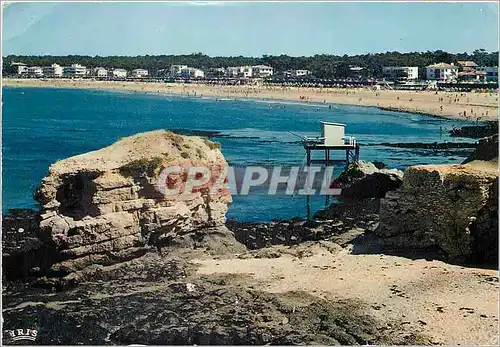 Cartes postales moderne Royan St Georges de Didonne Plage et Rochers de Valliere