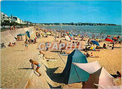 Cartes postales moderne Royan Charente Maritime La Grande Plage au fond la Pointe de Vallieres