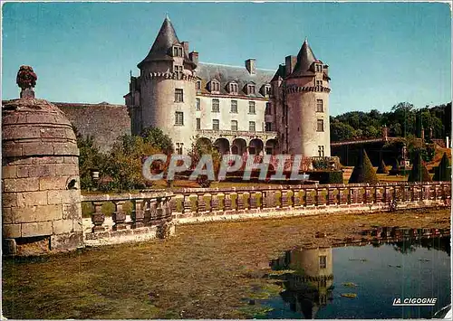 Cartes postales moderne Talmont Charente Maritime Le Chateau de la Roche Courbon Cote Jardin