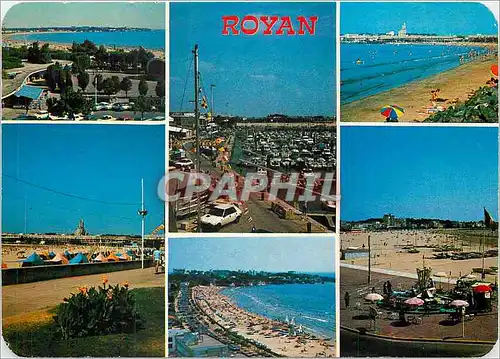 Cartes postales moderne Royan Charente Maritime La Plage devant l'Auditorium
