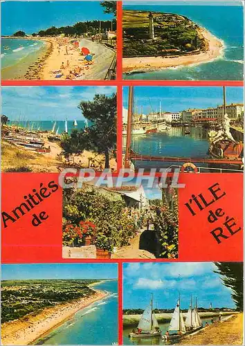 Cartes postales moderne Amities de I'Ile de Re