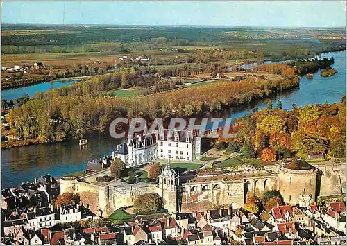 Cartes postales moderne Amboise Indre et Loire Le Chateau et la Loire