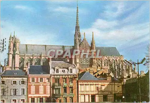 Moderne Karte Amiens Le Parvis