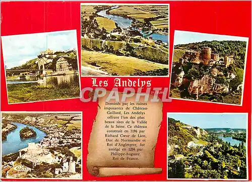 Cartes postales moderne Les Andelys Eure
