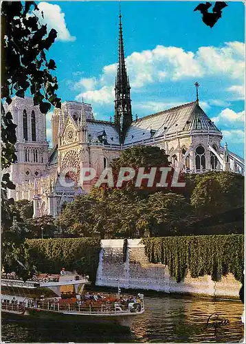 Cartes postales moderne Paris Notre Dame et la Seine