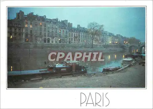 Cartes postales moderne Paris La Seine Ile Saint Louis