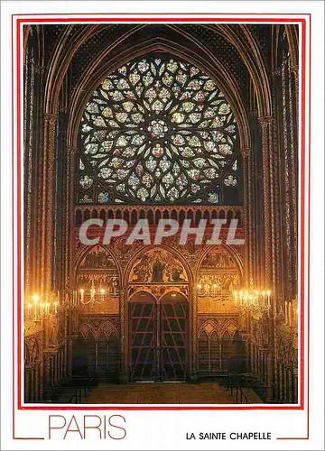 Cartes postales moderne Paris La Sainte Chapelle