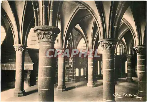 Cartes postales moderne Le Mont Saint Michel Manche Manche La Salle des Chevaliers
