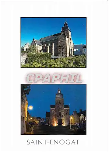 Cartes postales moderne Saint Enogat La Cote d'Emeraude St Enogat Dinard Ile et Vilaine L'Eglise