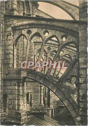 Cartes postales moderne Cathedrale de Chartres E et L Ars boutants du Chevet