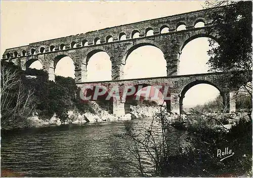 Cartes postales moderne Le Pont du Gard Aqueduc Romain