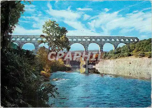 Cartes postales moderne Pont du Gard Commune de Vers