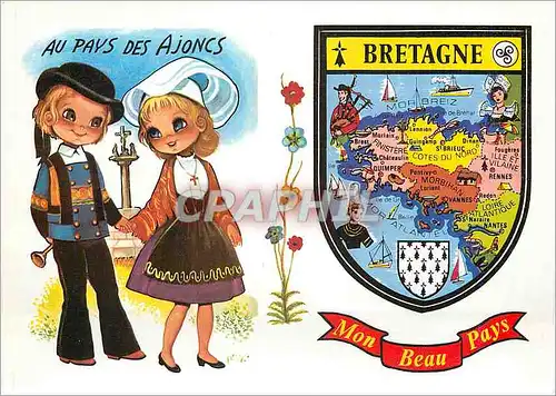 Cartes postales moderne Nos belles Provinces Chez nous en Bretagne