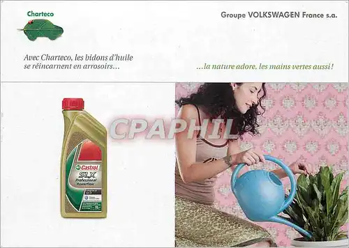 Moderne Karte Avec Charteco les bidons d'huile se reincarnent en arrosoirs Volkswagen Charteco