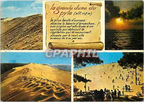 Cartes postales moderne Bassin d'Arcachon Dune du Pyla