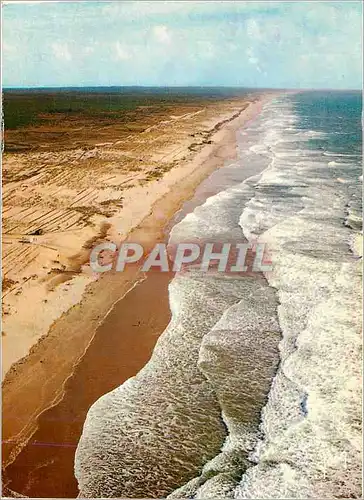 Cartes postales moderne Couleurs et Lumiere de France La plage au bord de la mer