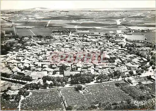 Moderne Karte Florensac Herault Vue generale