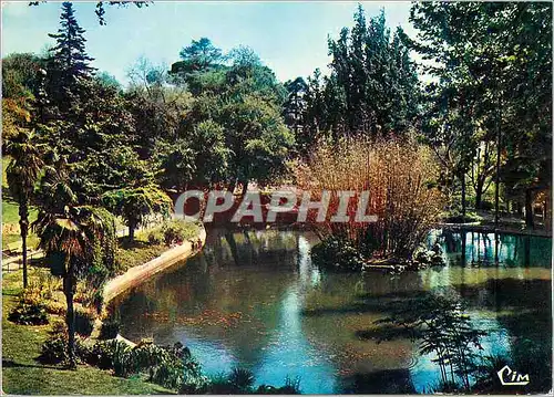 Moderne Karte Beziers Herault En flanant dans les Jardins Le Plateau des Poetes