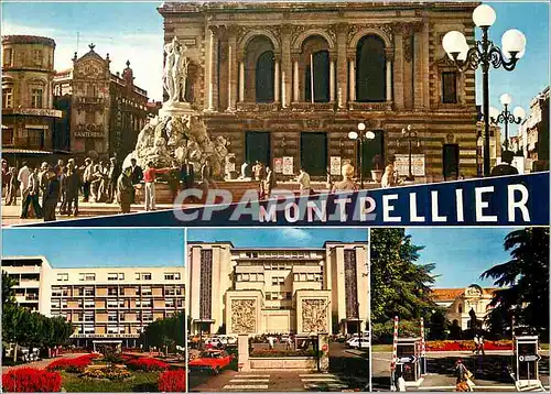Cartes postales moderne Montpellier Centres Hospitaliers Guy de Chauliac St Charles et St Eloi