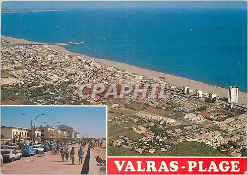 Cartes postales moderne Valras Plage