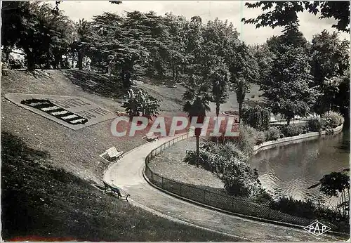 Moderne Karte Beziers Herault Le Plateau des Poetes