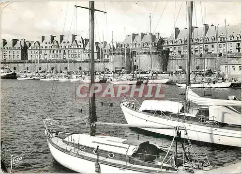 Cartes postales moderne Saint Malo Cite Corsaire Le Bassin des Yachts