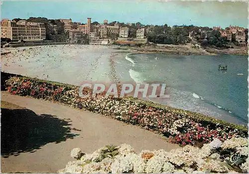 Cartes postales moderne Dinard La Plage vue du Casino