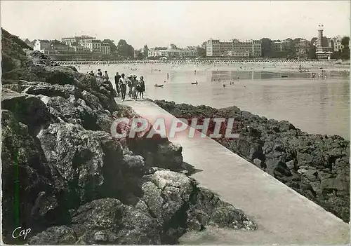 Cartes postales moderne Dinard La Plage vue de la Pointe du Moulinet