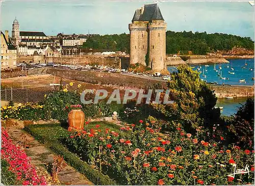 Cartes postales moderne La Cote d'Emeraude Saint Servan La tour Solidor