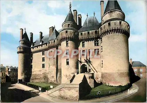 Cartes postales moderne Langeais Indre et Loire Vue d'ensemble du chateau L'entree