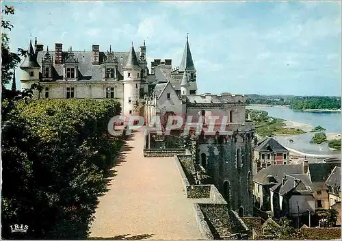 Cartes postales moderne Amboise Le Chateau Tour des Cavaliers et Partie Renaissance