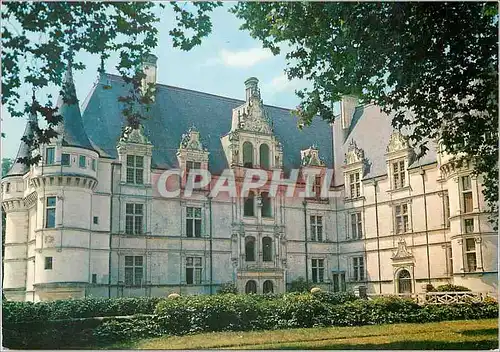 Cartes postales moderne Azay le Rideau Indre et Loire Le Chateau vers la Nord