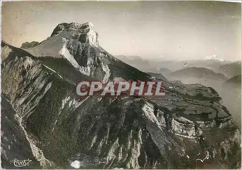 Cartes postales moderne St Hilaire du Touvet Isere La Dent de Crolles Le Plateau des Petites Roches Au fond le Mont Blan