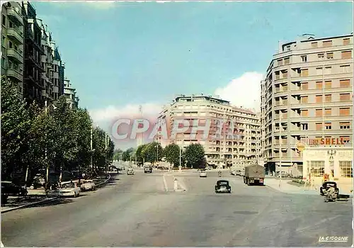 Cartes postales moderne Grenoble Isere Boulevard Marechal Foch Station Shell