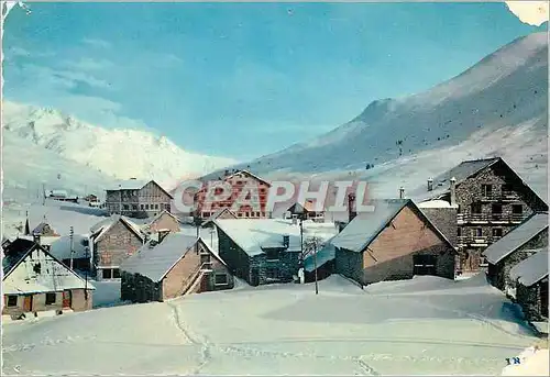 Cartes postales moderne Les Deux Alpes Venosc et mont de lans Isere L'Alpe de Venosc et le Massif de Grandes Rousses