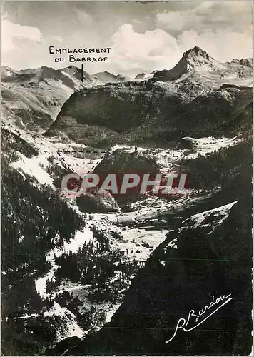 Cartes postales moderne La Haute Tarentaise La Vallee de l'Isere Les Brevieres Les Ruines Les Boisses