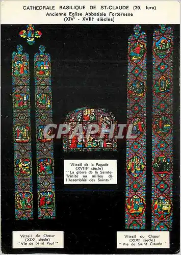 Cartes postales moderne St Claude Cathedrale Basilique St Pierre