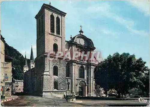 Moderne Karte St Claude Jura Cathedrale Basilique St Pierre