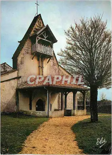 Cartes postales moderne La Lande Vieille eglise avec son clocher original